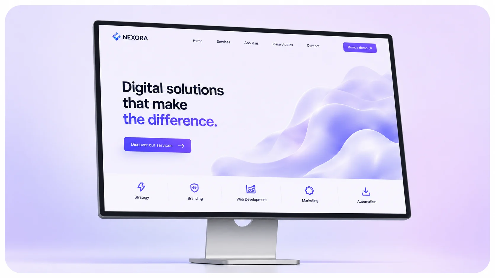 Canva and Wix alternative for branding, website and marketing assets